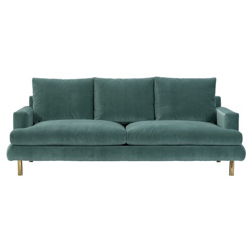 Somerset Sofa, Jade Velvet~P77578063
