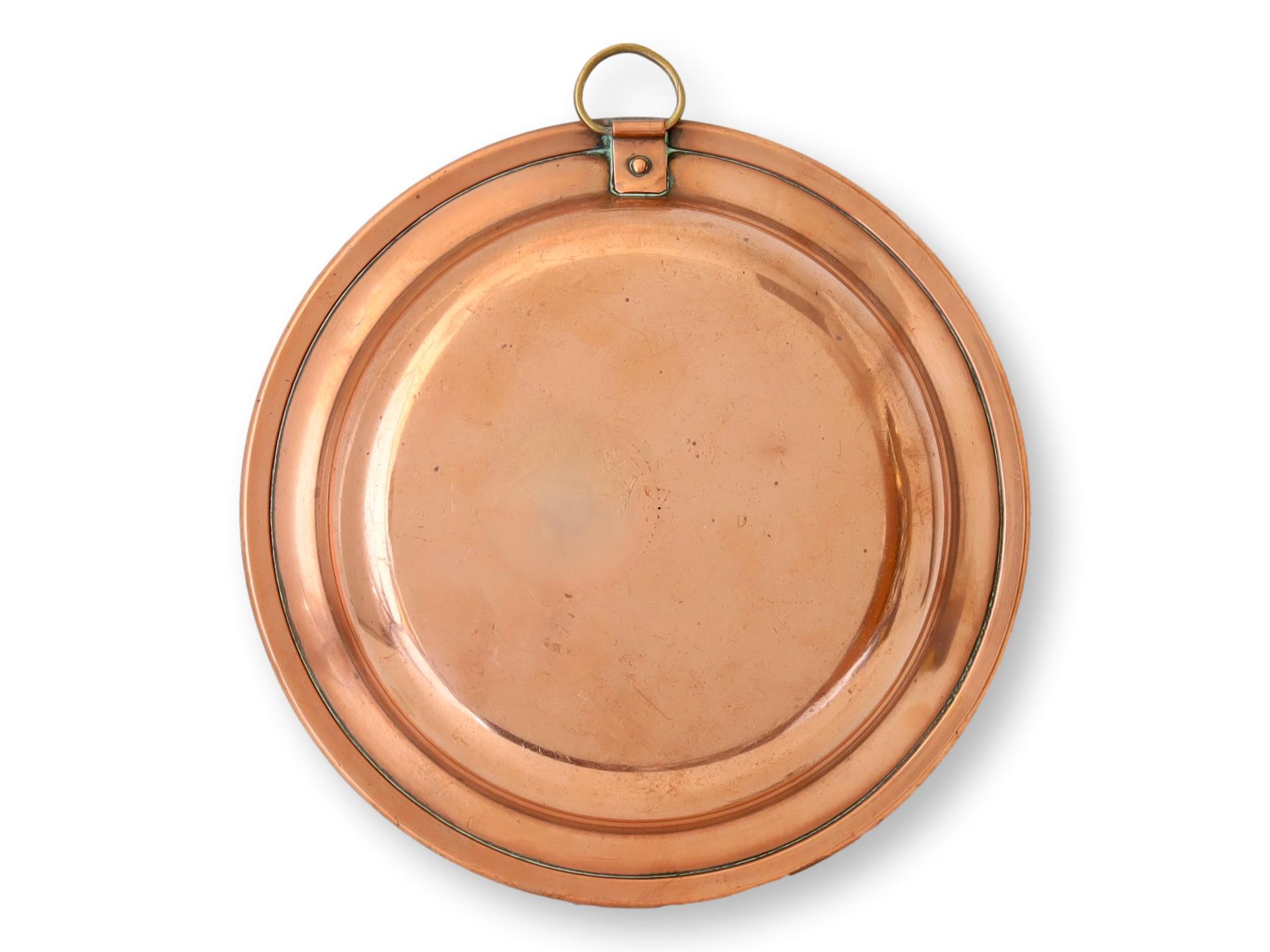 Antique French Copper Gratin Pan~P77688909