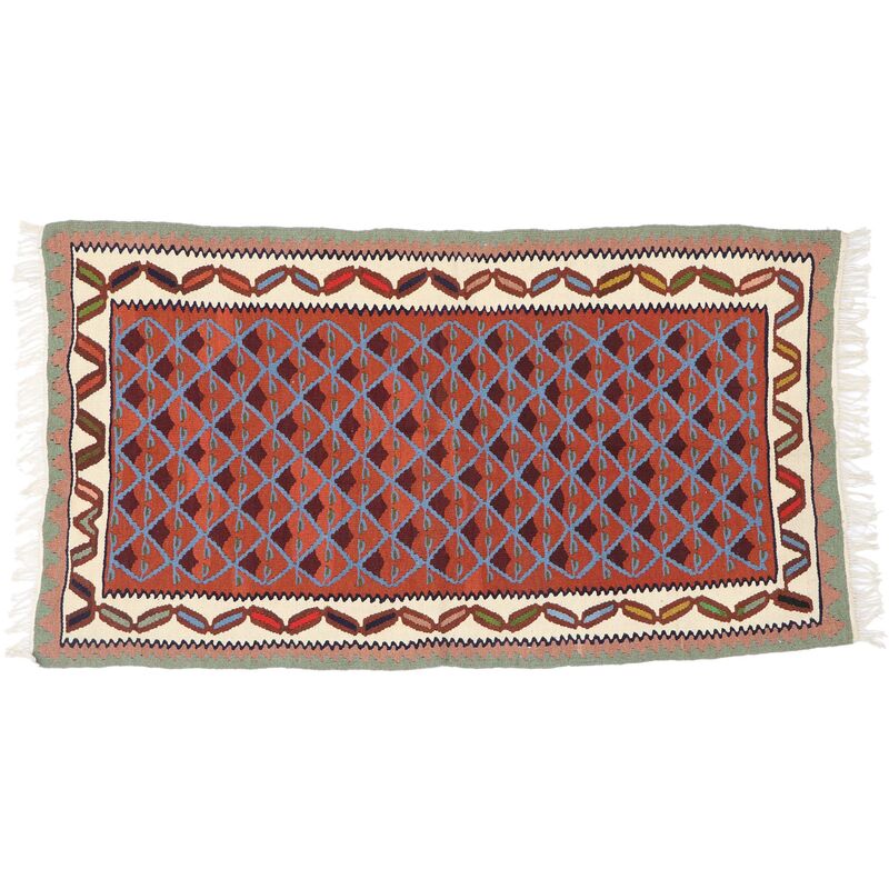 Vintage Persian Shiraz Rug, 3'2