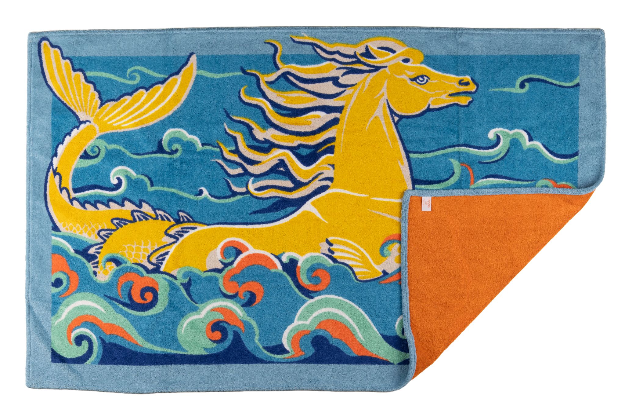 Hermès “Cheval Marine��� Beach Towel~P77698903