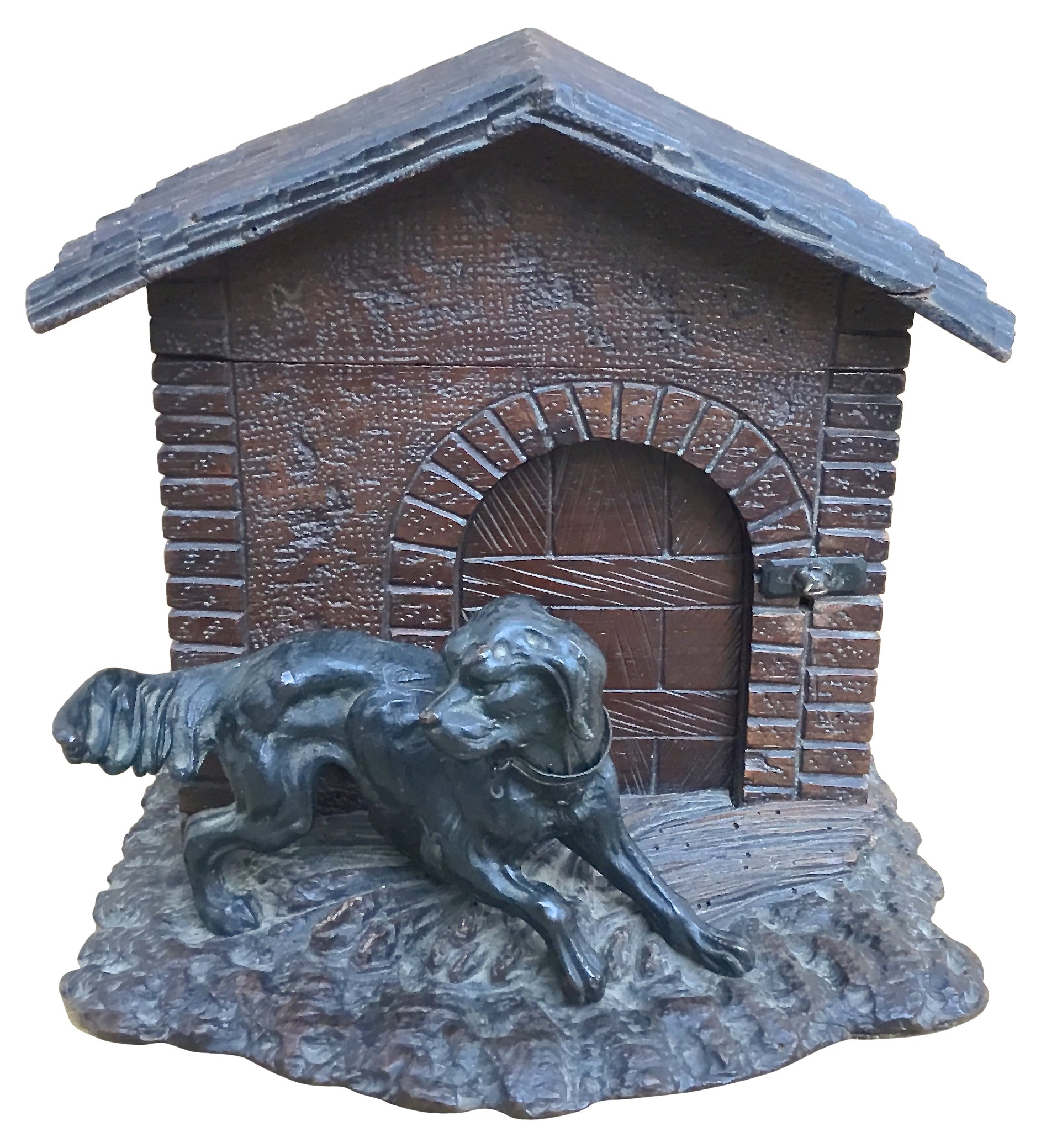 Black Forest Dog & Doghouse Cigar Box~P77530986