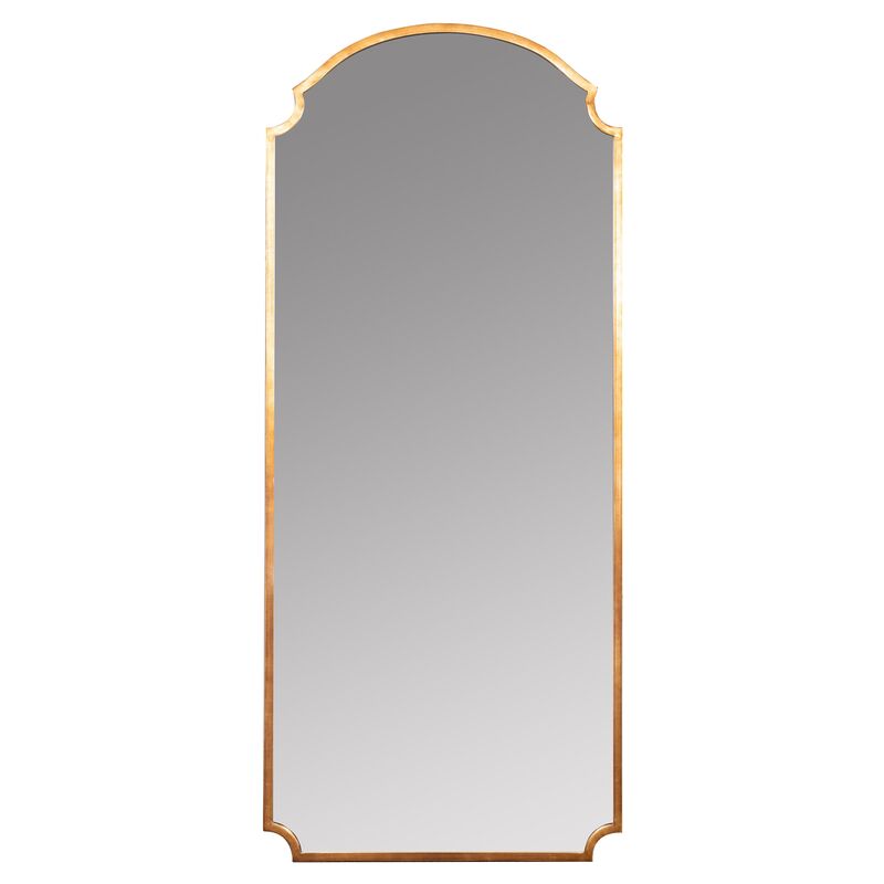 Kristen Floor Mirror, Gold