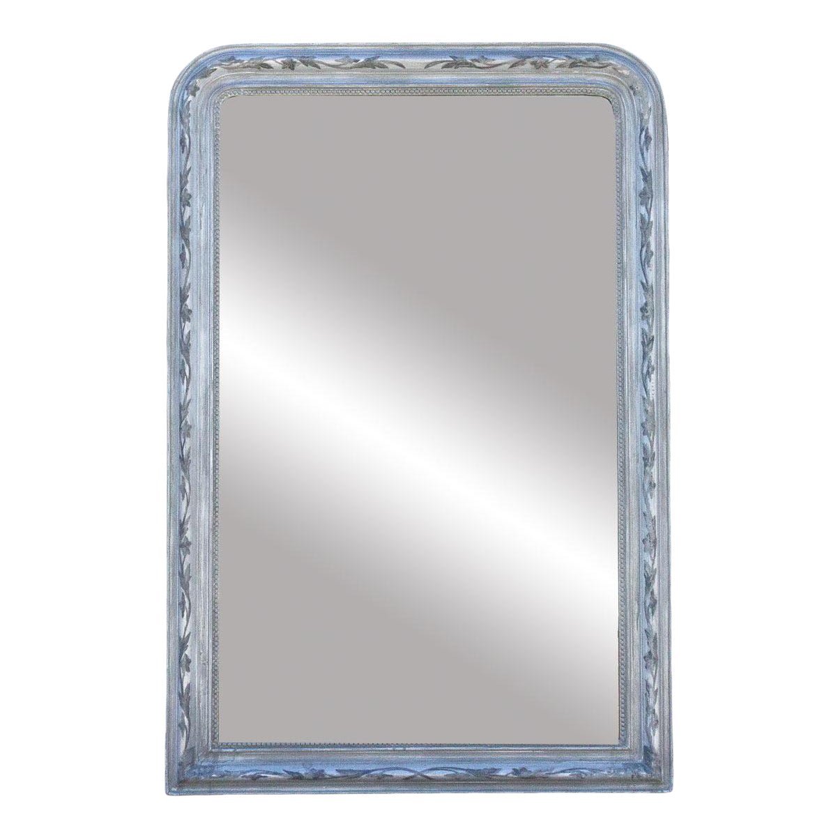 Louis Philippe Floral Silver Mirror~P77628907