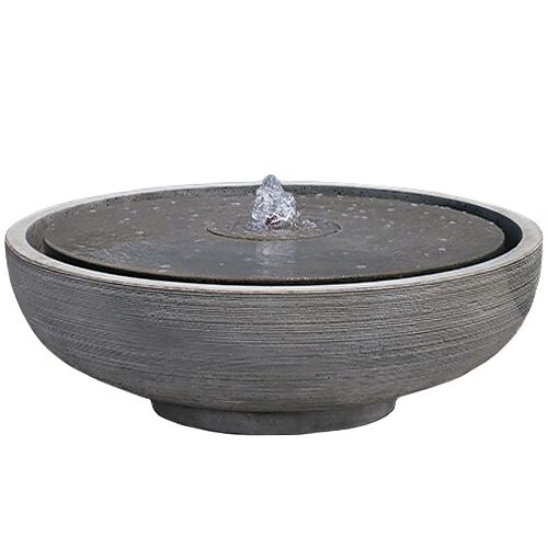 17" Large Girona Fountain, Alpine Stone