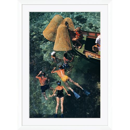Getty Images, "Snorkelling in Malta", Slim Aarons, July 1, 1959 Photograph