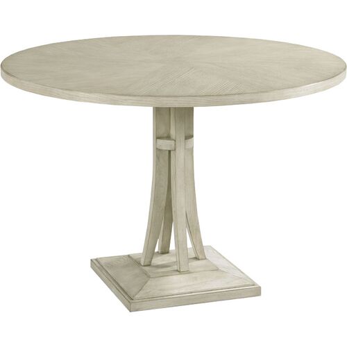 Adele 44" Round Breakfast Dining Table, Ash~P77654560
