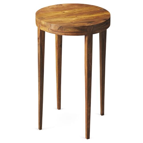 Amelia Wood Side Table~P76460150
