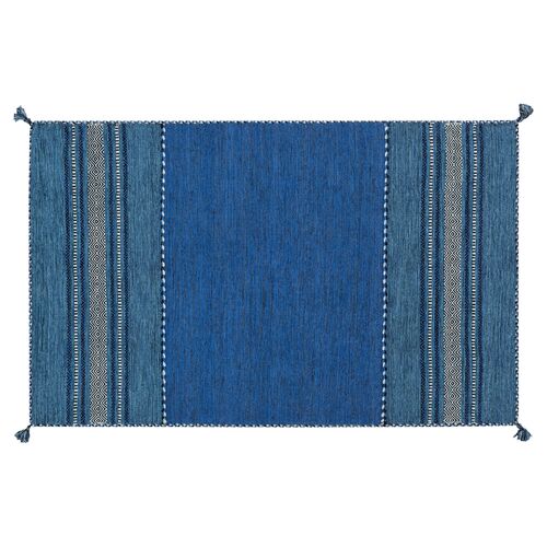Jalo Flat-Weave Rug, Blue~P76984723