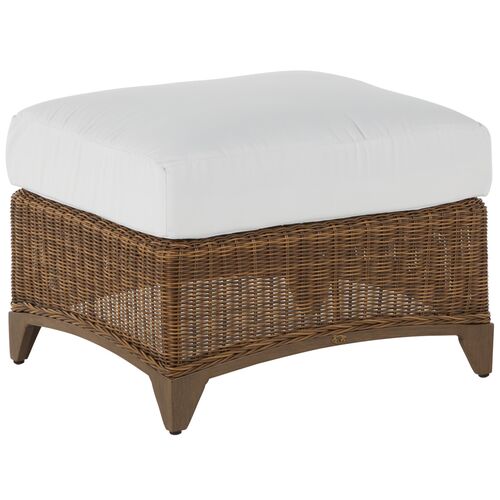 Astoria Outdoor Woven Wicker Ottoman