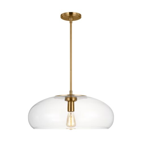 Largo Extra Large Pendant, Burnished Brass Largo Extra Large Pendant, Burnished Brass