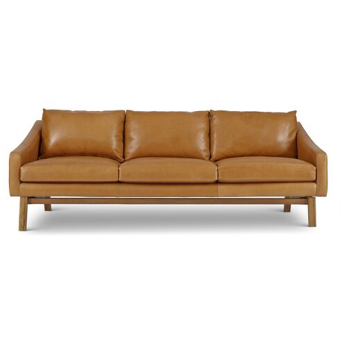 Dutch Sofa, Amber Leather~P77432444
