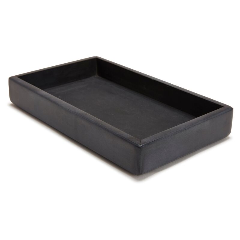 Kassatex Noir Tray, Black One Kings Lane