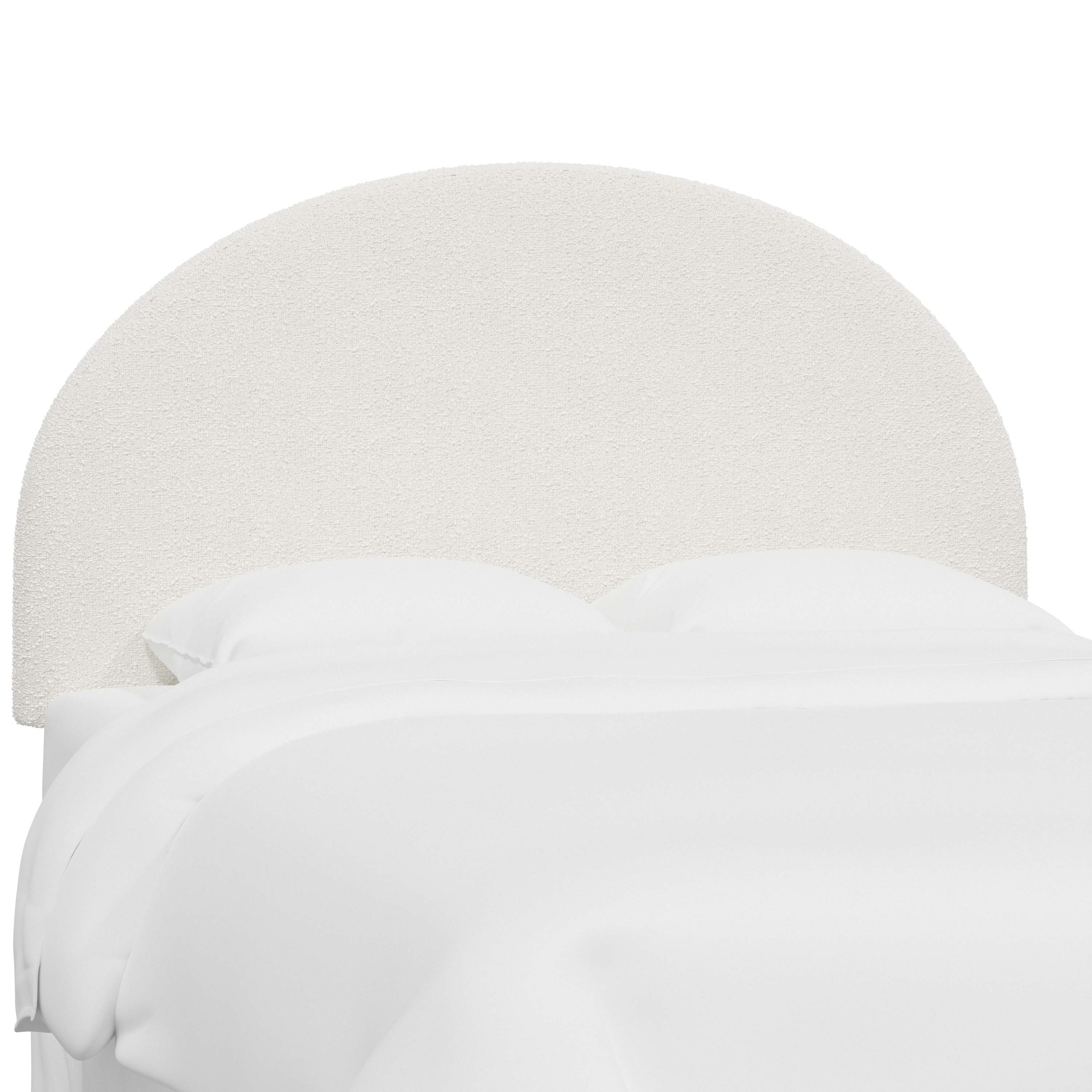 Miliana Arched Headboard Boucle One Kings Lane   Product 842264099839 Image 1 