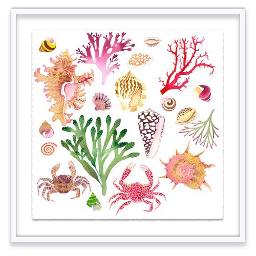 Gabby Malpas, Sea Stuff Painting