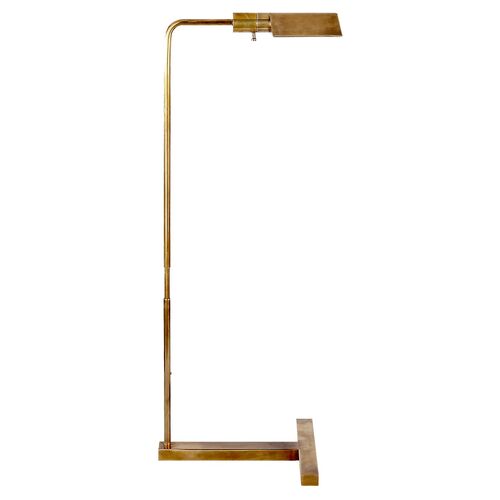 William Pharmacy Floor Lamp, Antique Brass~P77371183