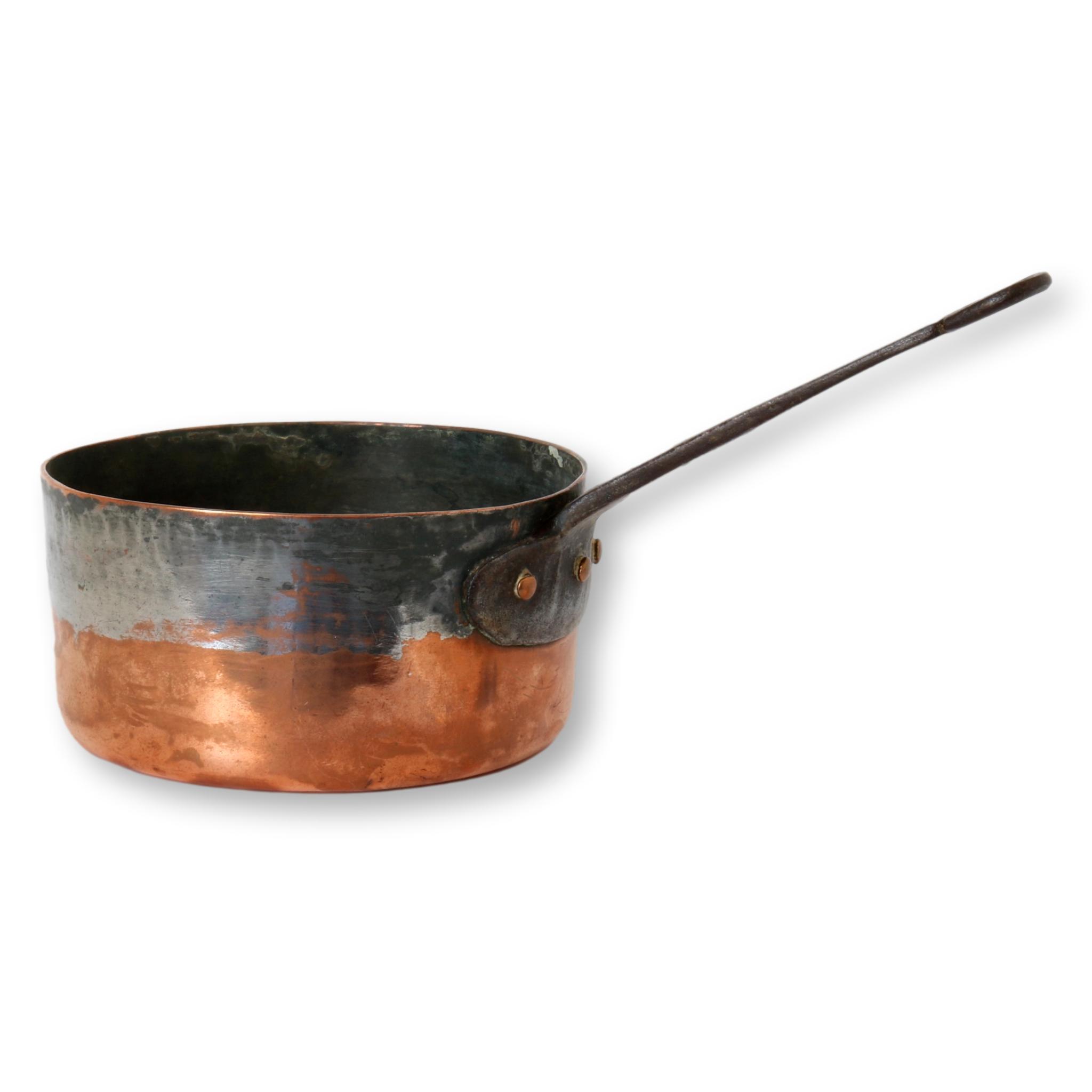 Antique Rustic Copper Pan~P77626862