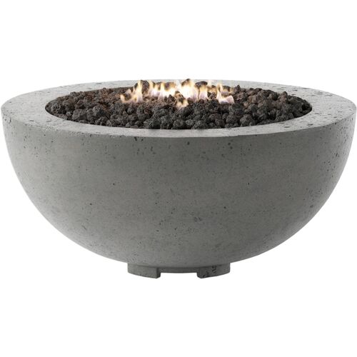 Rocco Outdoor Concrete Bowl Fire Table