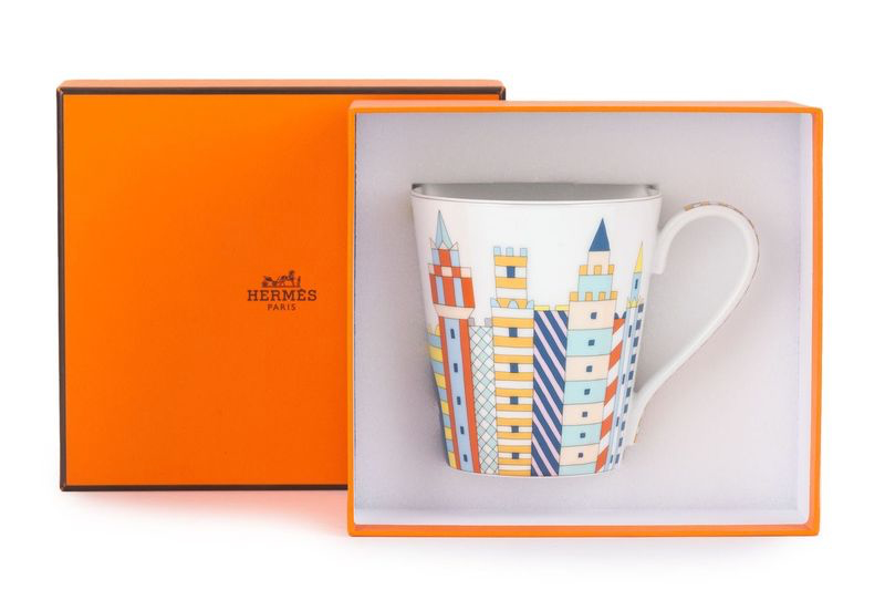 Hermès NIB Mug Chateau Épopée~P77727529