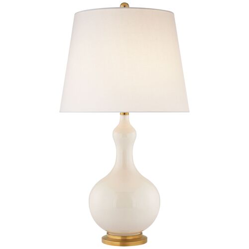 Addison Medium Table Lamp, Ivory