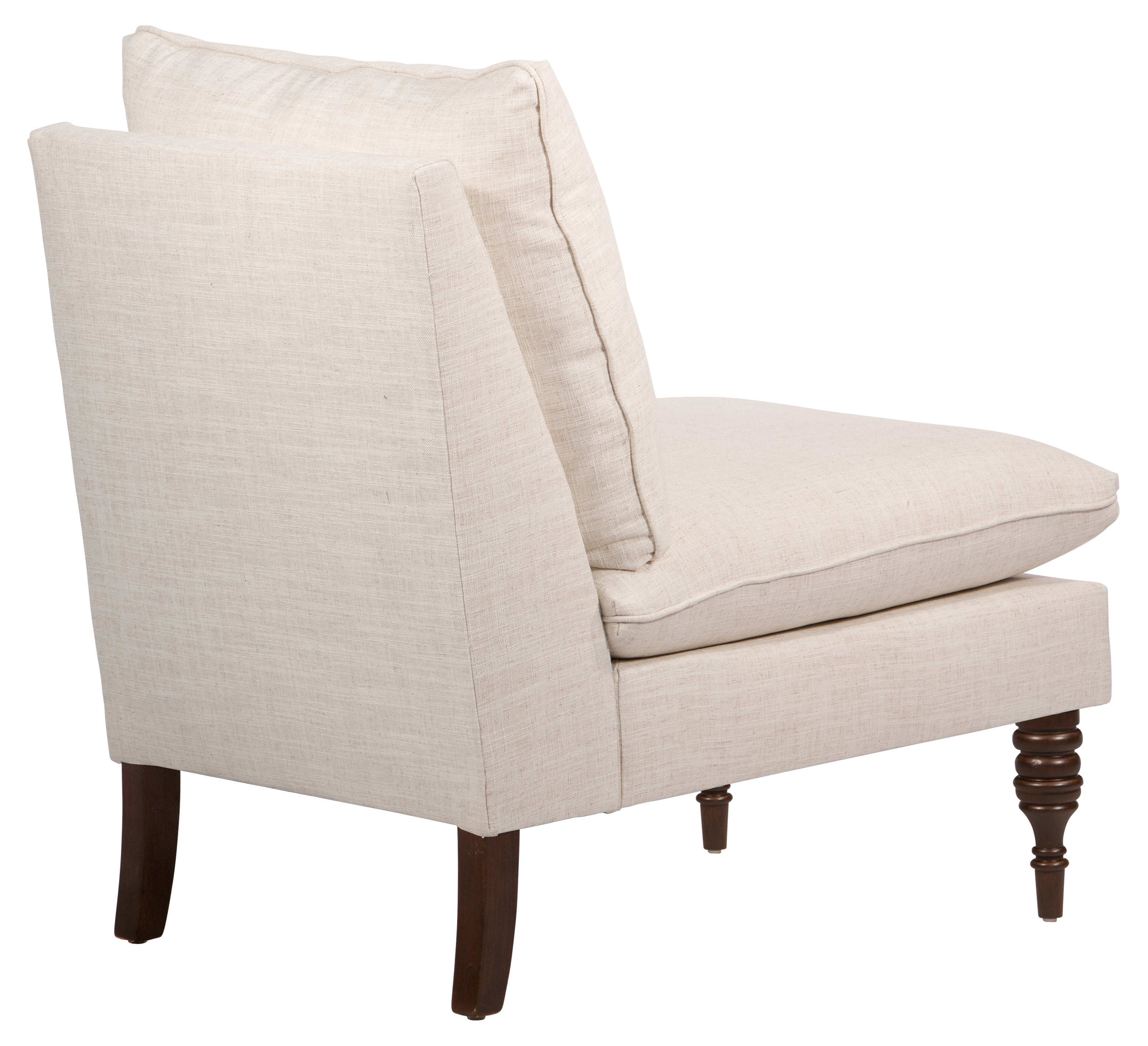 Ivory best sale slipper chair