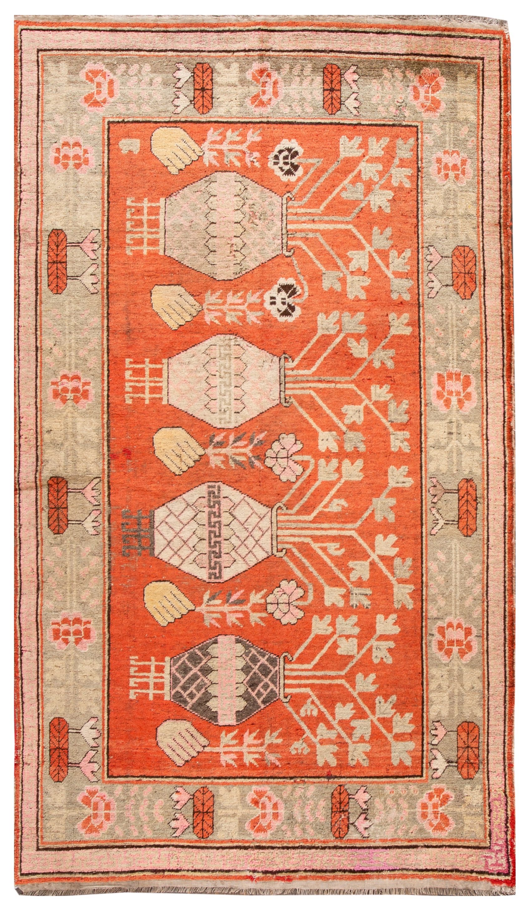 Antique Asian Khotan Rug, 5' x 8' 7"~P77663737