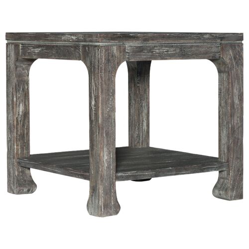 Beaumont Square End Table, Brown