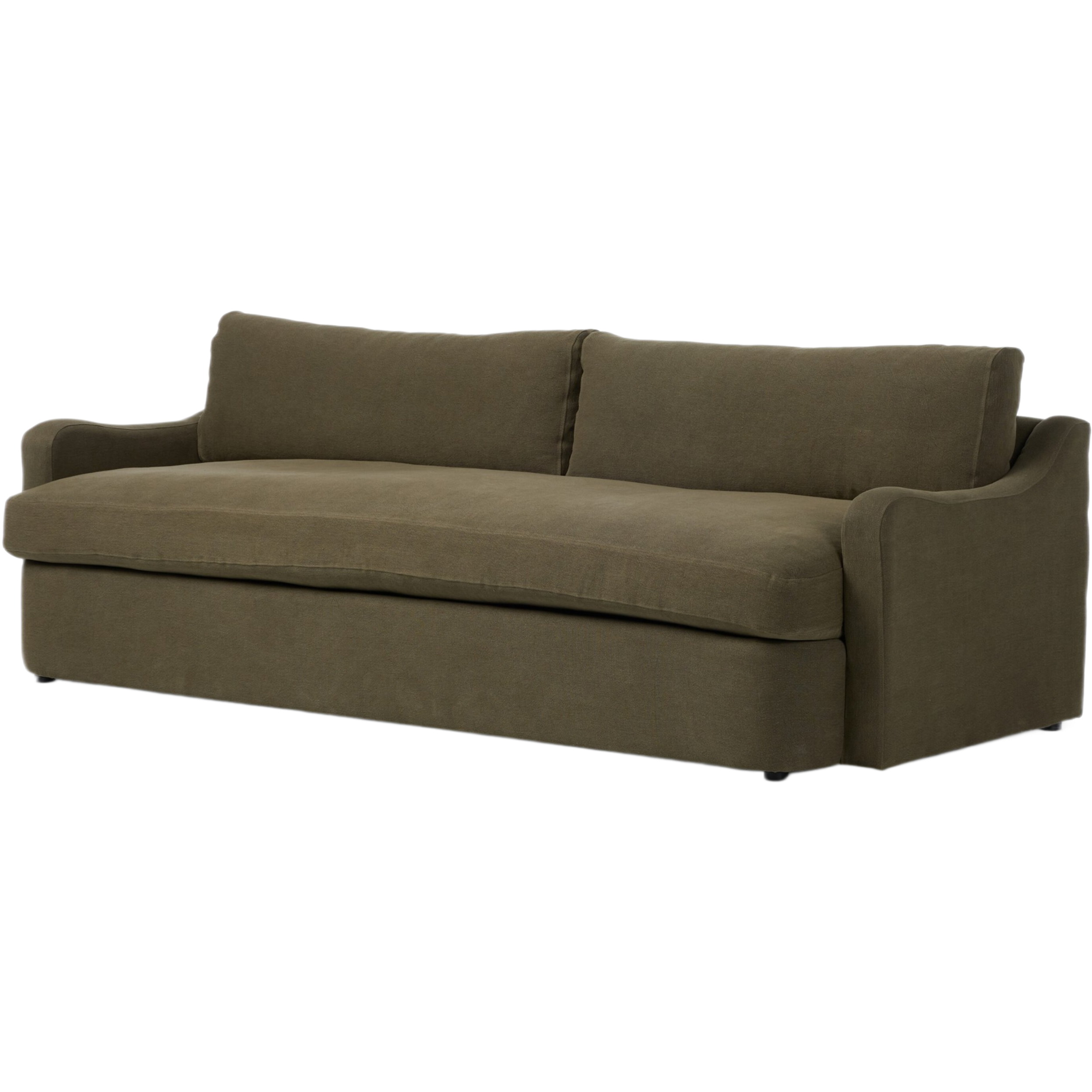 Aurelia Linen Bench-Seat Sofa | One Kings Lane
