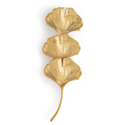 Ginkgo Sconce, Gold~P77578506