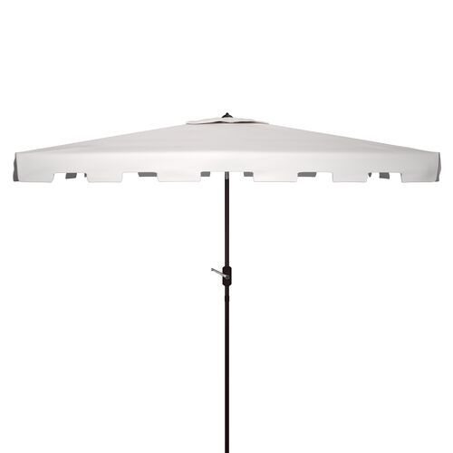 Quintus Outdoor 6.5x10 Ft Rectangular Crank Umbrella Quintus Outdoor 6.5x10 Ft Rectangular Crank Umbrella