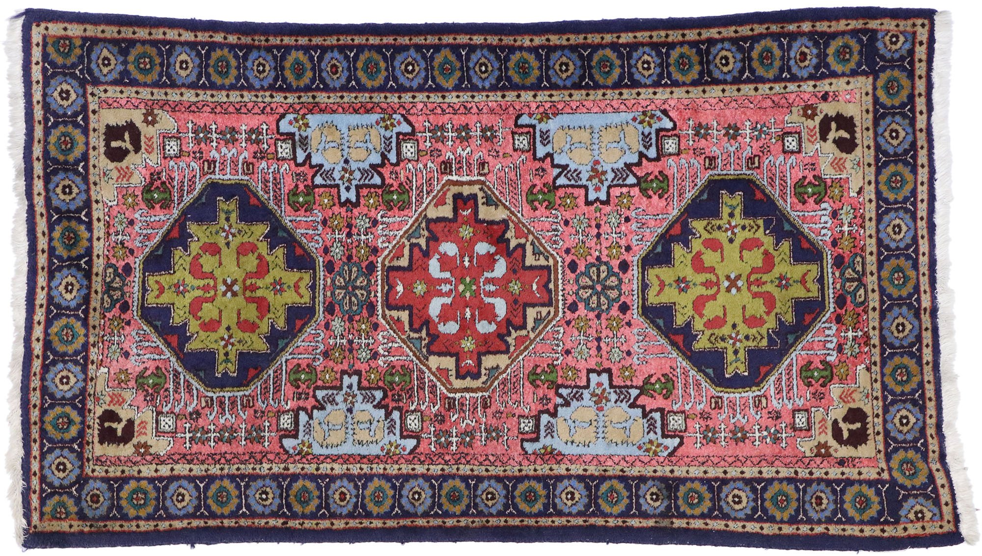 Vintage Persian Ardabil Rug, 2'8" x 4'8"~P77627502