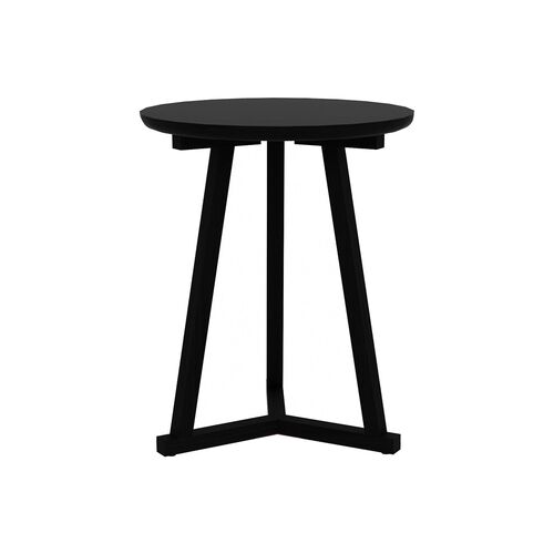 Tripod Tall Side Table, Black~P77494322