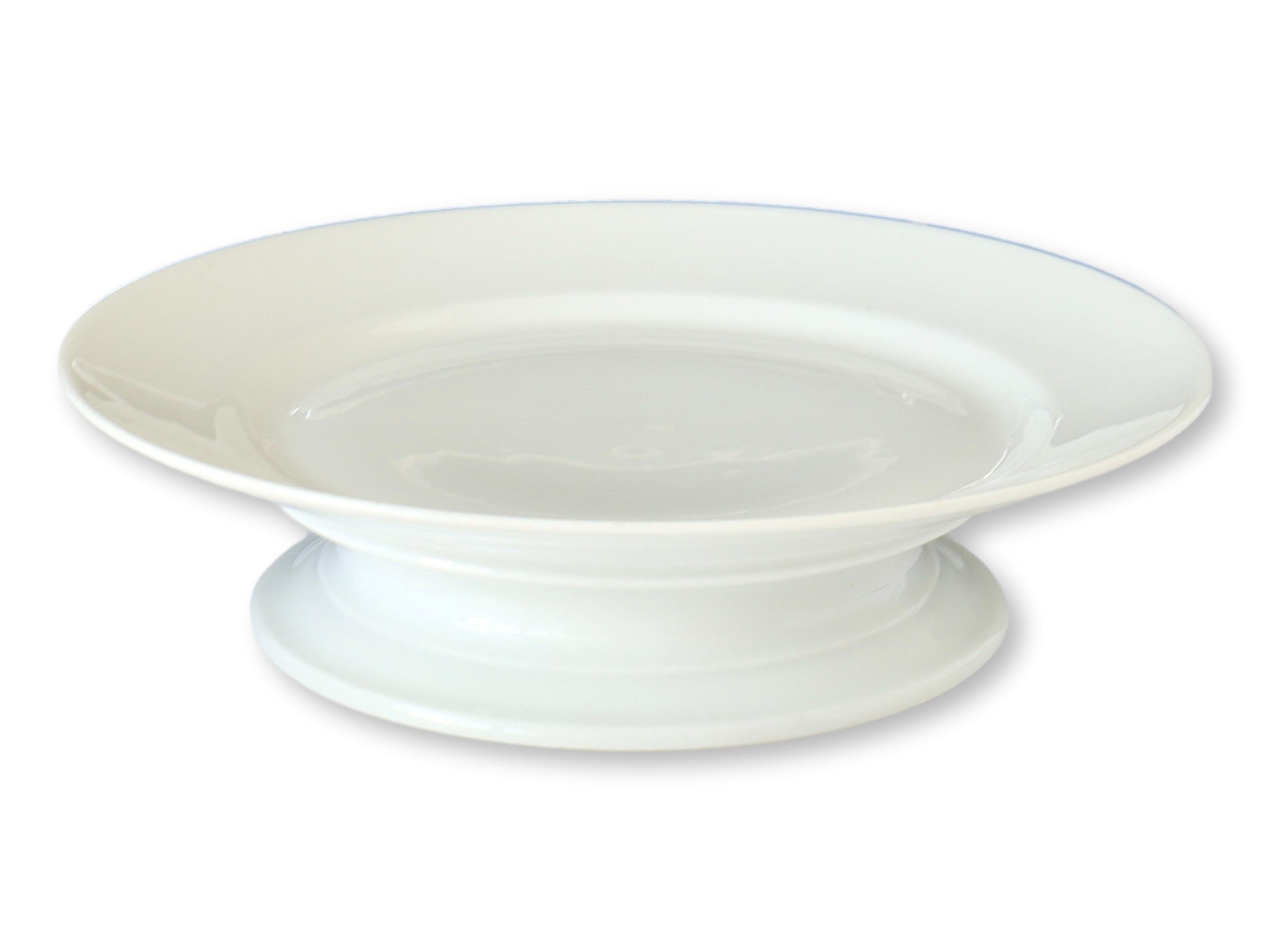 Antique French Porcelain Cake Plate~P77689060