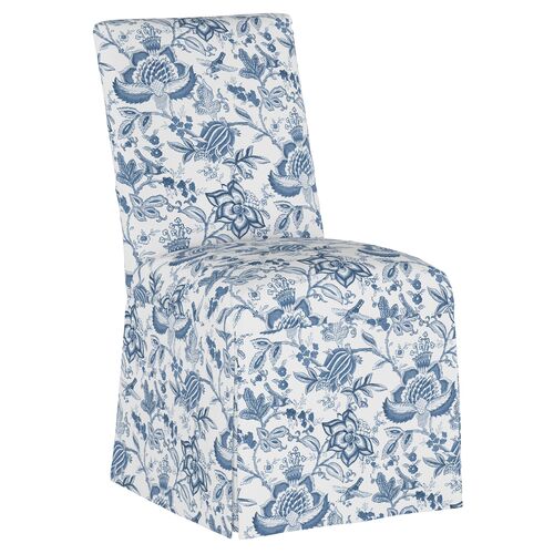 Owen Slipcover Side Chair, Prairie Floral~P77584622