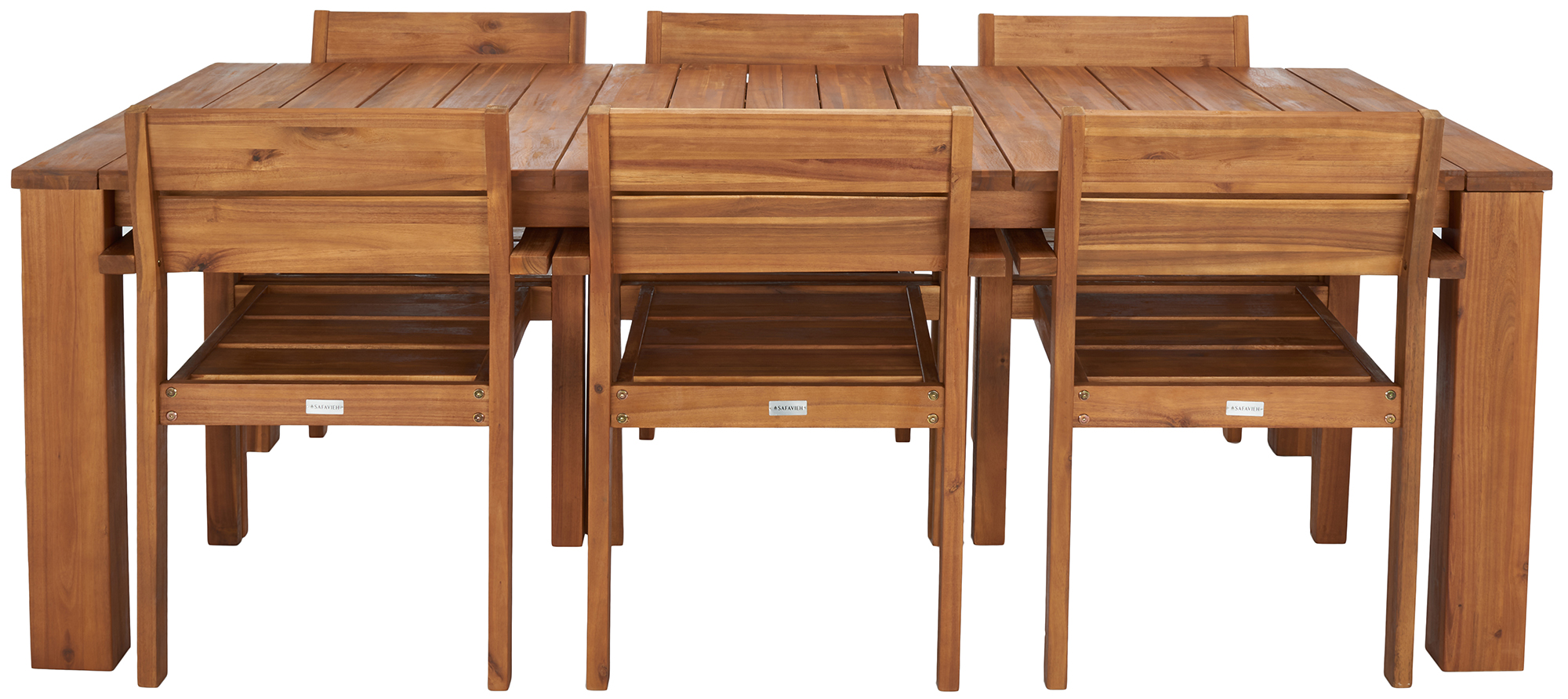 Finlie 7-Piece Outdoor Dining Set, Natural | One Kings Lane