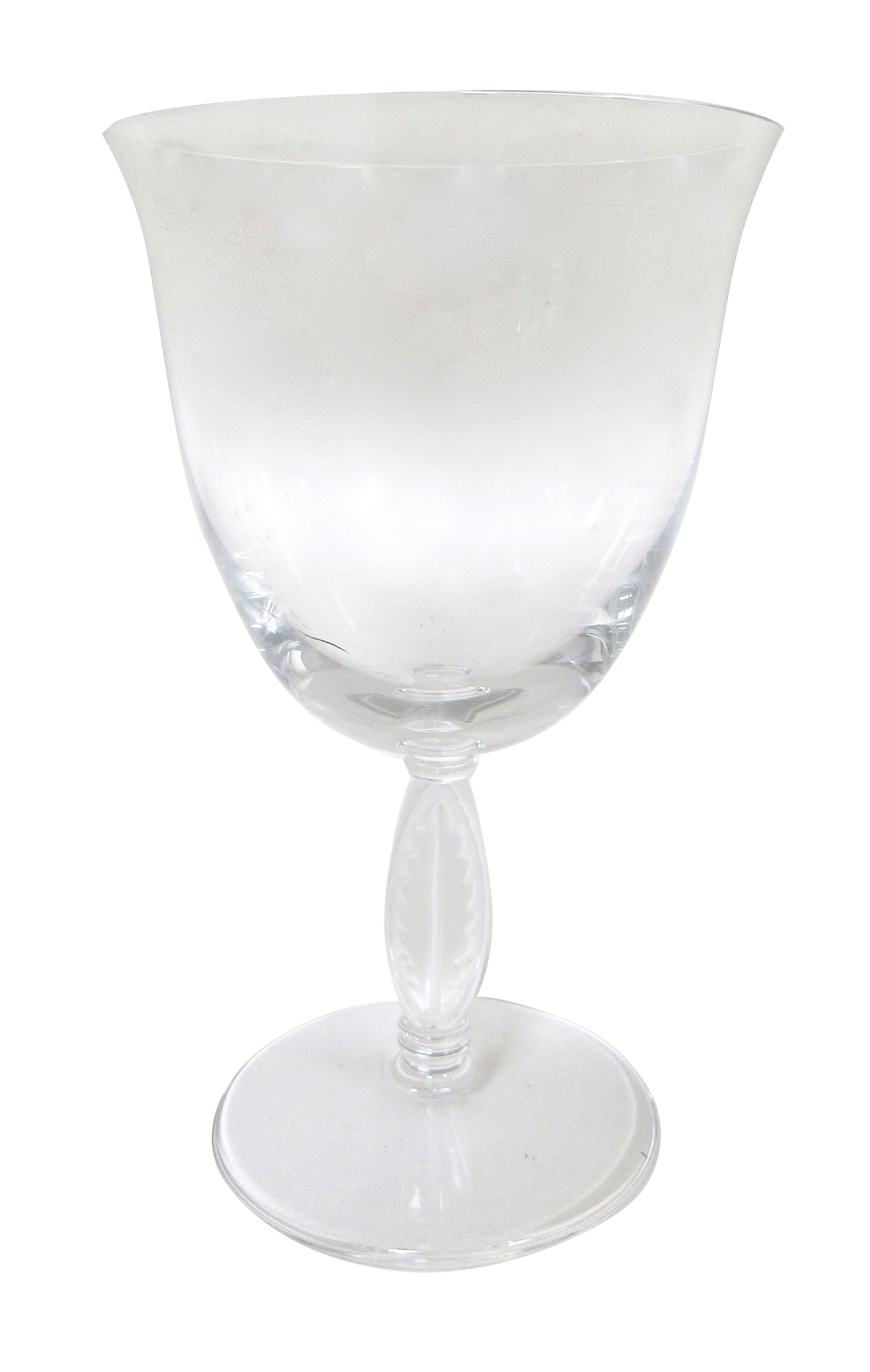 Lalique French Art Deco Crystal Goblet~P77663680