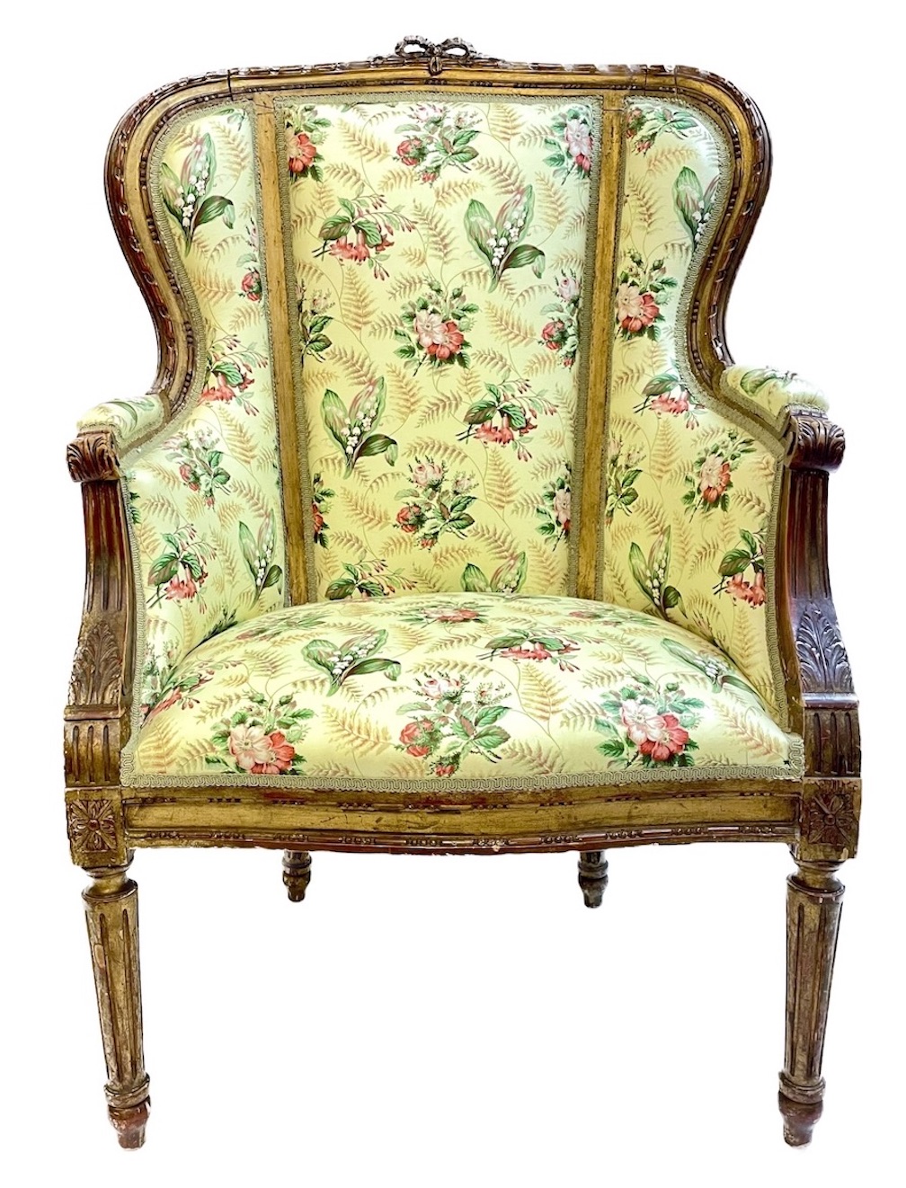 Handcarved Antique French  Armchair~P77686866