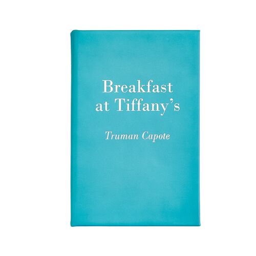 Breakfast at Tiffany's Leatherbound Book Breakfast at Tiffany's Leatherbound Book