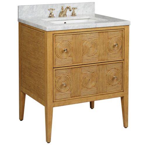 Santos 28" Vanity with Rectangular Undermount Sink