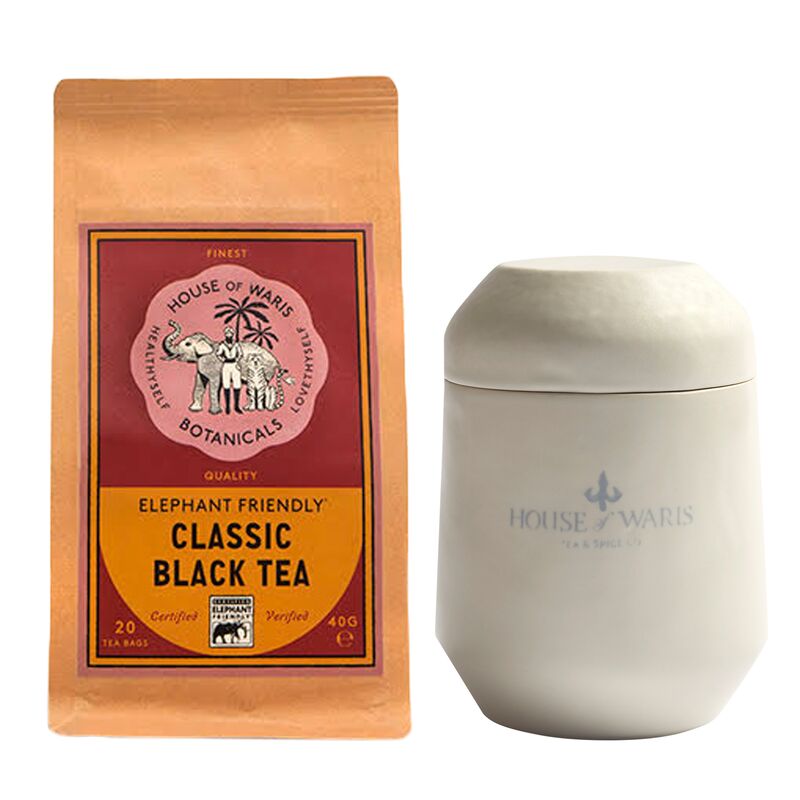 Elephant Friendly Black Tea with Canister
