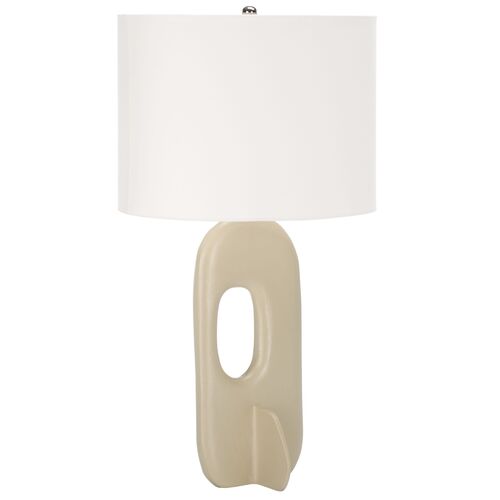 Ardie 27" Table Lamp, Off White