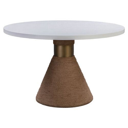 Henrik Rope Round Dining Table, Natural~P111113937