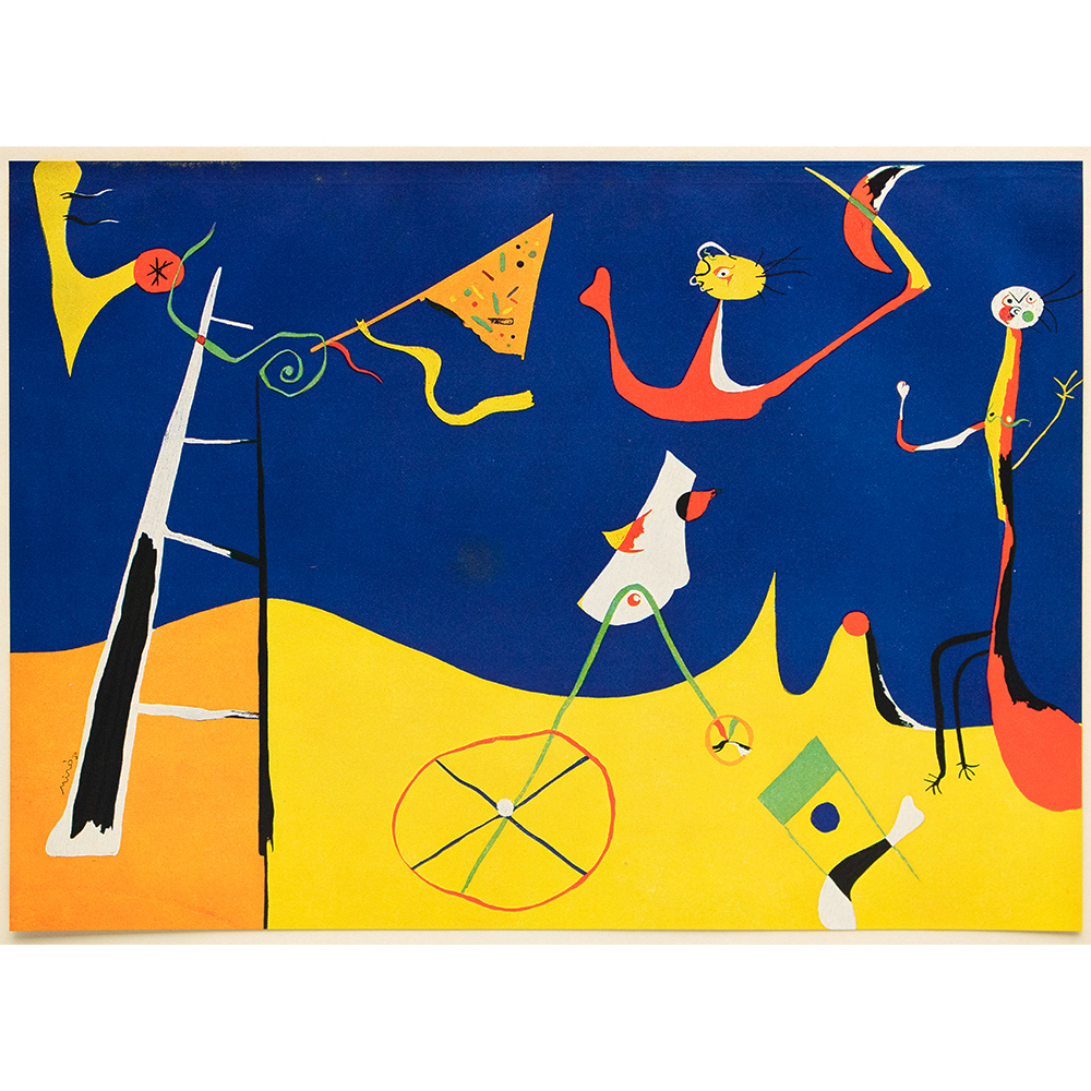1940s Joan Miró, "The Circus"~P77662048