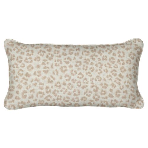 Kendall Cheetah Lumbar Pillow, Tan~P77655933